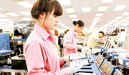 Samsung Vietnam has actively built a network of first-level suppliers in Vietnam (credit: HA THU)