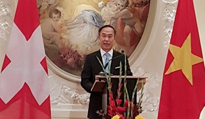 Vietnamese Ambassador to Switzerland Pham Hai Bang (Photo: VNA)