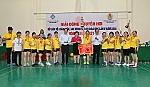 Châu Thành đoạt giải Nhất bóng chuyền hơi