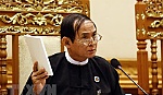 Chủ tịch Hạ viện Myanmar U Win Myint đệ đơn từ chức