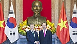 Việt Nam-Hàn Quốc quyết tâm nâng kim ngạch thương mại lên 100 tỷ USD