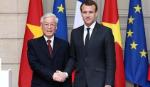 Party chief sends cable of gratitude to French President