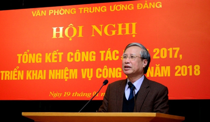 Politburo member Tran Quoc Vuong