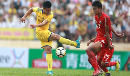 Song Lam Nghe An now have seven points and temporarily top Group H.