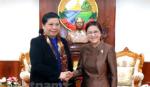 Vietnam, Laos beef up legislative ties