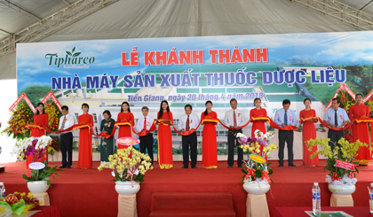 Tipharco đưa vào hoạt động Nhà máy sản xuất thuốc dược liệu