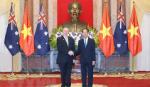 Chủ tịch nước Trần Đại Quang hội đàm với Toàn quyền Australia