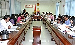 Giám sát về công tác gia đình và trẻ em tại huyện Tân Phước