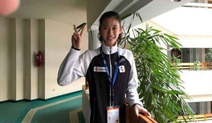 Taekwondo artist Ho Thi Kim Ngan is among Vietnam's five Youth Olympics ticket holders at present.