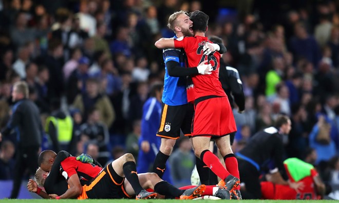 Huddersfield Town trụ hạng thành công. (Nguồn: Getty Images)