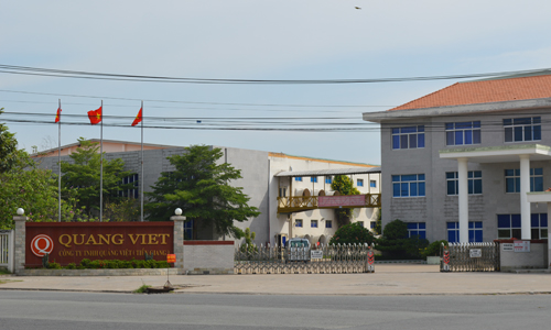 Công ty Quảng Việt nơi xảy ra vụ mất trộm.