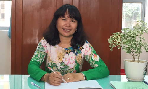 Cô giáo Nguyễn Thị Dòn.