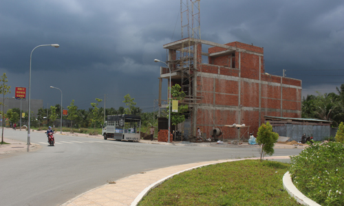 Giá đất nền ở đường Nguyễn Công Bình tăng mạnh.