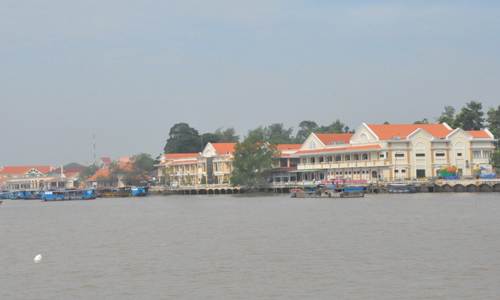 A corner of My Tho city, Tien Giang province. Image for illustration: HUU CHI