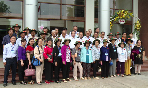  The delegation of Tien Giang province. Photo: thtg.vn