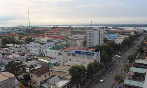 A corner of My Tho city. Photo: M.Thanh