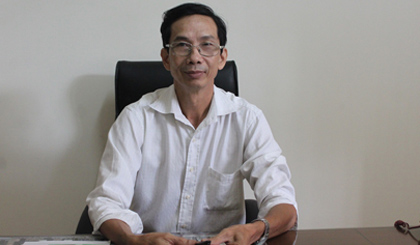 ồng chí Lê Đăng Ngạn, Phó Giám đốc Trung tâm Y tế dự phòng Tiền Giang 