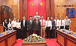Đoàn đại biểu tỉnh Quý Châu (Trung Quốc) thăm và làm việc tại Tiền Giang