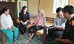 Phó Chủ tịch HĐND tỉnh Nguyễn Thị Sáng thăm gia đình chính sách
