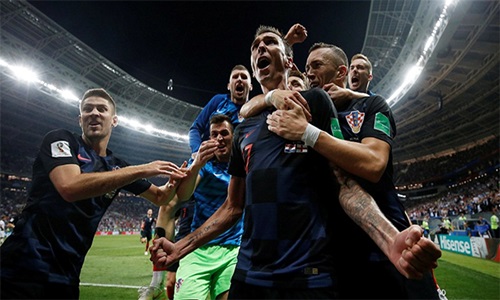 Croatia có chiến thắng lịch sử trước Anh