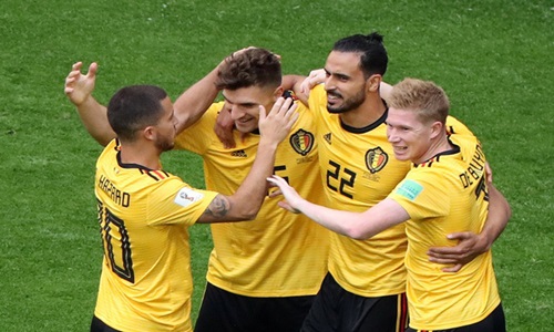 Bỉ giành chiến thắng thuyết phục trước Đội tuyển Anh