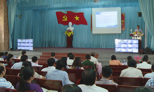 At the conference. Photo: thtg.vn