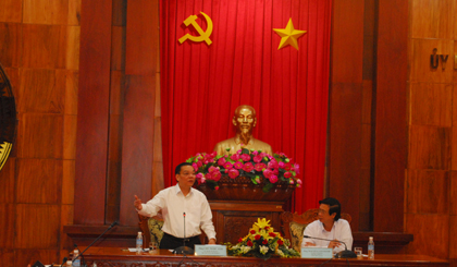 Bộ trưởng Bộ KH&CN Chu Ngọc Anh phát biểu vào chiều 27-7.