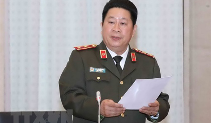 Trung tướng Bùi Văn Thành, Thứ trưởng Bộ Công an. Nguồn: TTXVN