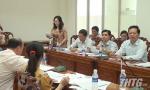 The Economy and Budget Board of the Provincial People's Council works with Cho Gao district