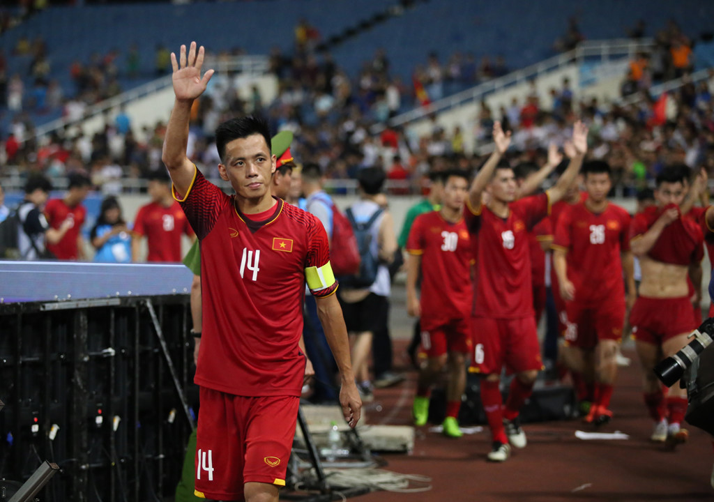 Đầu tàu của đội tuyển Olympic Việt Nam đang phải hứng chịu nhiều chỉ trích từ người hâm mộ. Ảnh: Thế Anh.