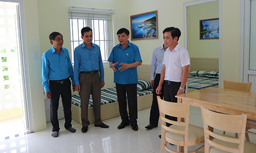 Chủ tịch Tổng LĐLĐ Việt Nam đến khảo sát khu thiết chế