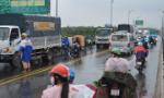 Tai nạn giao thông, phương tiện qua cầu Rạch Miễu gặp khó khăn