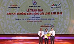 Trao thưởng Giải báo chí về Đồng bằng sông Cửu Long năm 2018