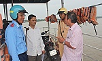 Ngưng hoạt động các bến phà, đò sang huyện Tân Phú Đông