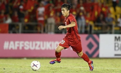 Vietnamese player Phan Van Duc (Photo: VNA)
