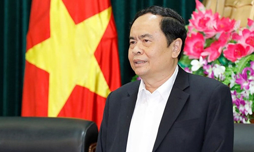 President of the Vietnam Fatherland Front (VFF) Central Committee Tran Thanh Man.