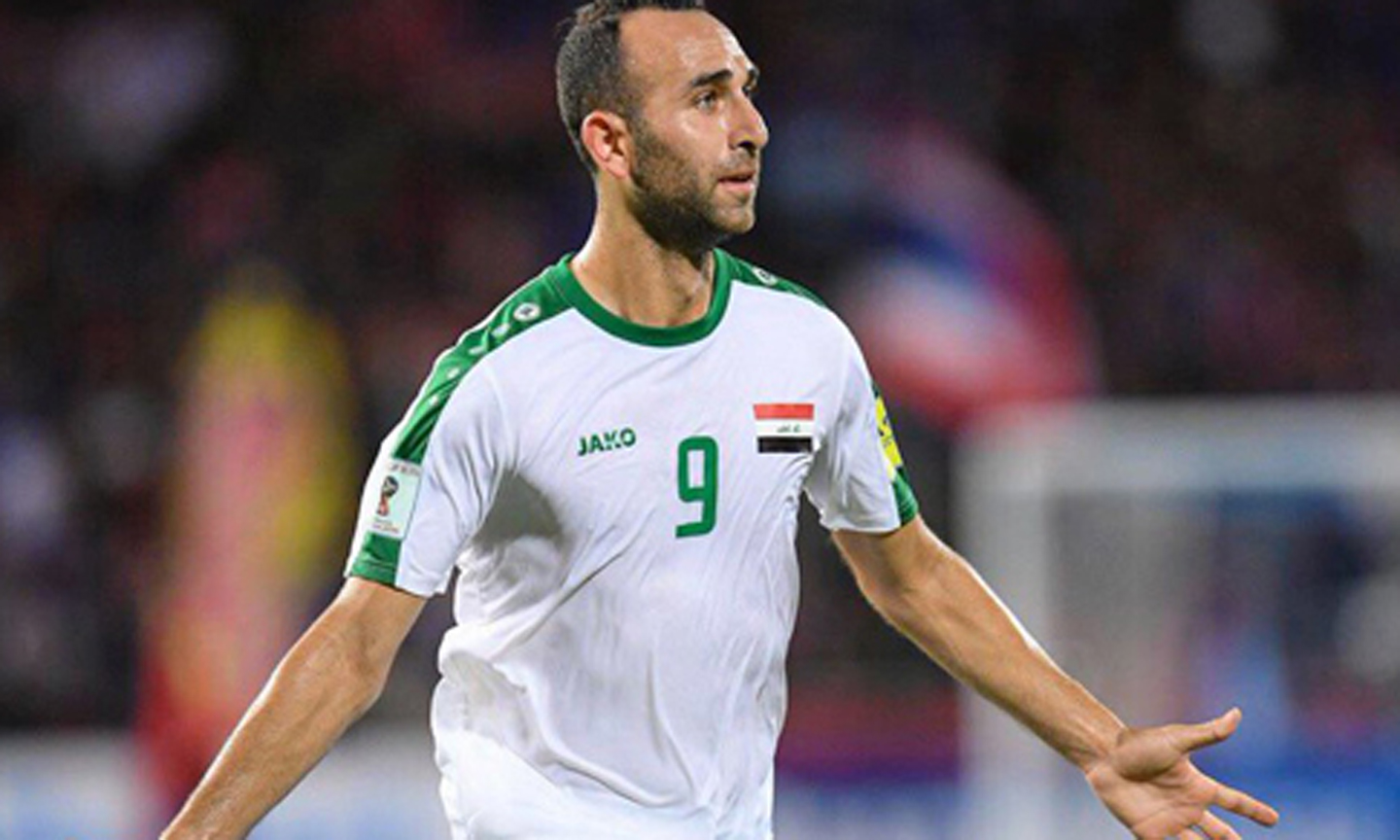Do chấn thương, Justin Meram không thể cùng Iraq tham dự ASIAN Cup 2019