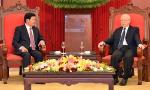 Top Vietnamese leader welcomes Lao Prime Minister