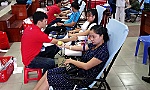 Tien Giang Center General Hospital receives 100 units of blood