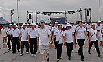 Tiền Giang: 1.200 người tham gia đi bộ 'Vì môi trường xanh