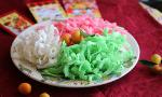 Candied coconut ribbons – a favoured delicacy during Tet