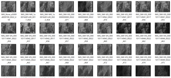 Những bức ảnh thử nghiệm chưa qua xử lý đầu tiên của hệ máy ảnh SMI được vệ tinh MicroDragon chụp 5 ngày sau phóng tại khu vực nước Úc. 