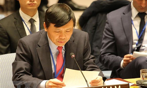 Ambassador Dang Dinh Quy, Head of Vietnam’s Permanent Mission to the UN (Photo: VNA)