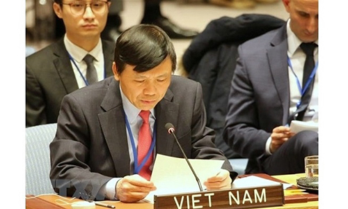 Ambassador Dang Dinh Quy, Head of Vietnam’s Permanent Mission to the UN. (Photo: VNA)