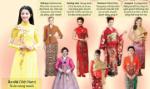 Trang phục truyền thống ngày Tết của phụ nữ châu Á