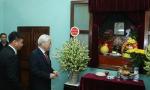 Party chief pays tributes to President Ho Chi Minh ahead of Tet