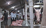 Checking the slaughterhouses for Tet