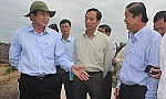 Chủ tịch UBND tỉnh Lê Văn Hưởng kiểm tra tình hình cấp nước sinh hoạt