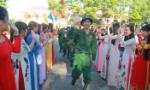 Young people in Tien Giang province join army