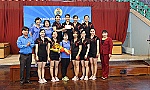 Công đoàn Viên chức Tiền Giang tổ chức Giải Bóng chuyền hơi mừng 8-3